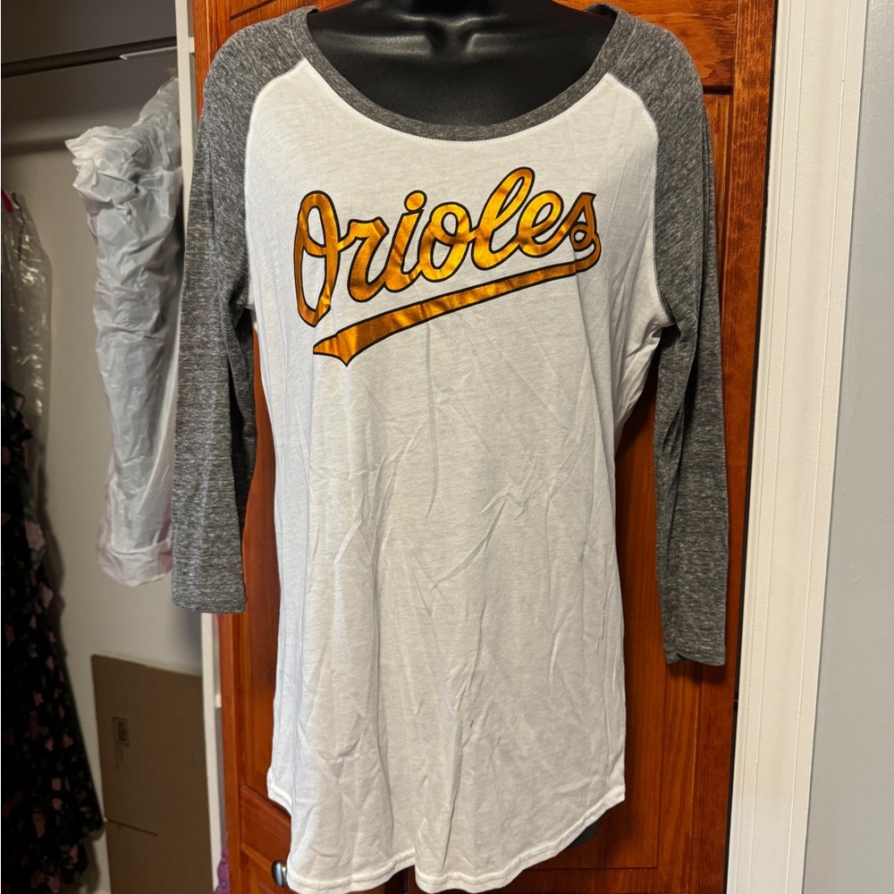 Victoria’s Secret PINK Baltimore Orioles tee. Sz L. NWT